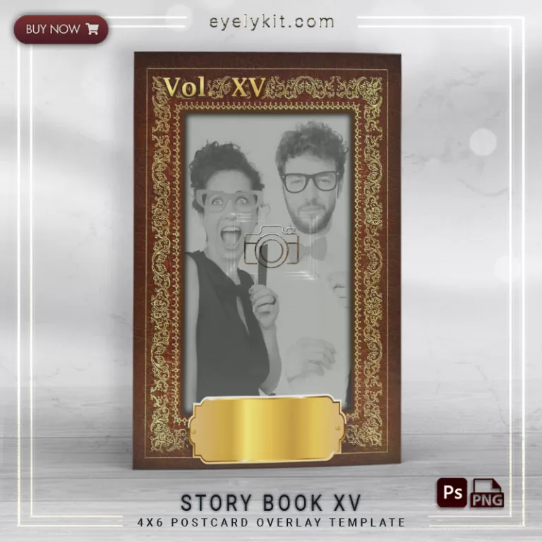 PHOTO BOOTH OVERLAY PHOTOBOOTHOVERLAYEYELYKITHOWTOFREE-story-book-xv-1picp