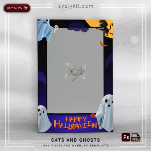 PHOTO BOOTH OVERLAY PHOTOBOOTH-OVERLAY-EYELYKIT-HOW-TO-FREE-CATS-AND-GHOSTS-1PICP