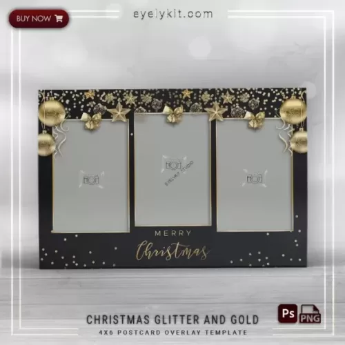 PHOTO BOOTH OVERLAY PHOTOBOOTH-OVERLAY-EYELYKIT-HOW-TO-FREE-CHRISTMAS-GLITTER-AND-GOLD-3PICP