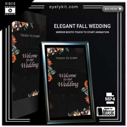 Mirror Booth Start Screens mirror-photo-booth-animation-touch-to-start-elegant-fall-wedding