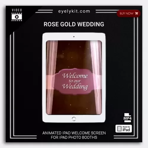 rose gold ipad welcome screens rose-gold-wedding-ipad-animation-welcome-greet-screen-photo-booth