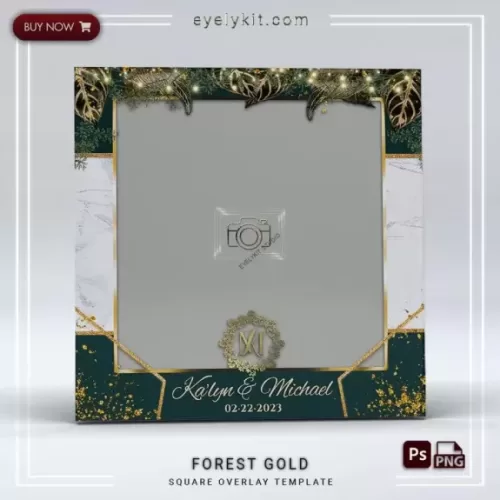 PHOTO BOOTH OVERLAY PHOTOBOOTH-OVERLAY-EYELYKIT-HOW-TO-FOREST-GOLD-SQUARE