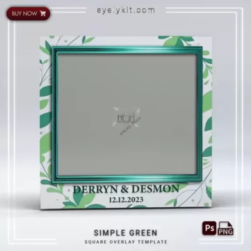 PHOTO BOOTH OVERLAY PHOTOBOOTH-OVERLAY-EYELYKIT-HOW-TO-SIMPLE-GREEN-SQUARE