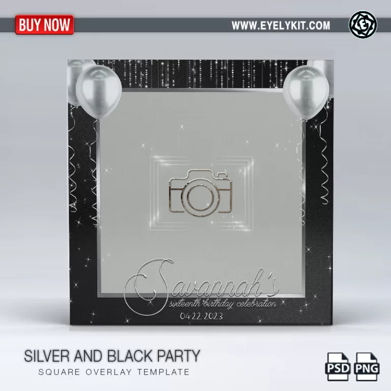 SQUARE-PHOTOBOOTH-OVERLAY-SILVER-AND-BLACK-PARTY