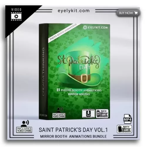 Mirror photo booth animations Mirror-Booth-Boxsets-animations-for-photo-booths-SAINT-PATRICKS-DAY-VOL1