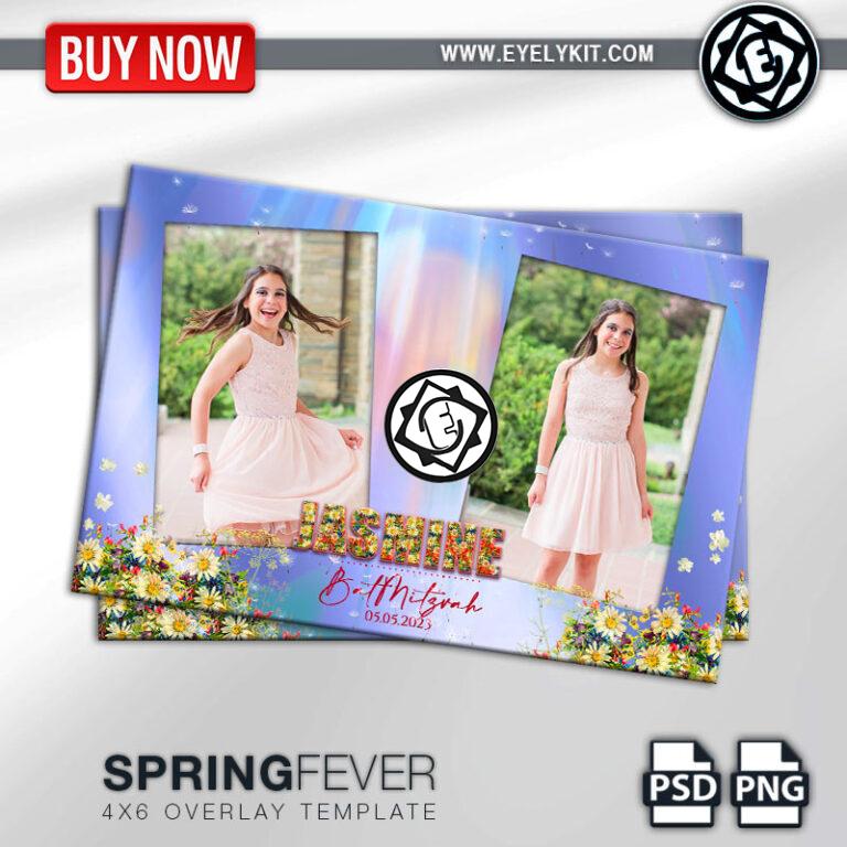 Magic Mirror Spring Template OVERLAY-PHOTOBOOTH-ANIMATION-IPAD-MIRROR-FREE-COLOR-SPRING-FEVER-2PIC-P