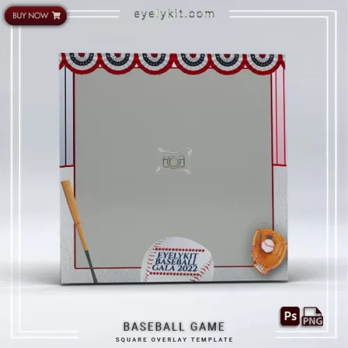 BASEBALL THEME OVERLAY PHOTOBOOTH-OVERLAY-EYELYKIT-HOW-TO-BASEBALL-GAME-SQUARE