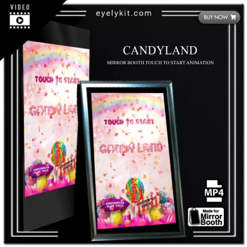 Mirror Booth Start Screens mirror-photo-booth-animation-touch-to-start-candyland