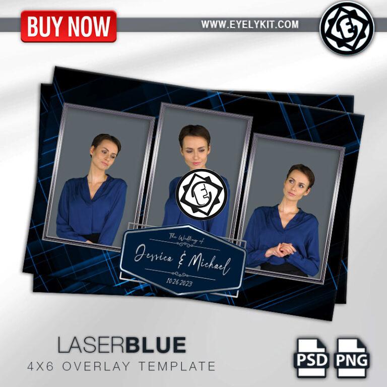 blue and silver photobooth template OVERLAY-PHOTOBOOTH-ANIMATION-IPAD-MIRROR-FREE-LASER-BLUE-3PICP