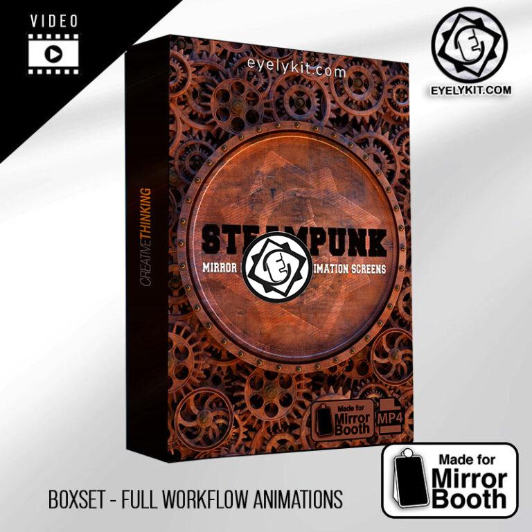 Free Steampunk animations Mirror Booth Boxsets BOXSET_MIRROR-ANIMATION-PHOTOBOOTH-FREE-steampunk-box-set