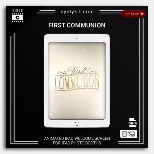 first communion ipad welcome screens FIRST-COMMUNION-ipad-animation-welcome-greet-screen-photo-booth