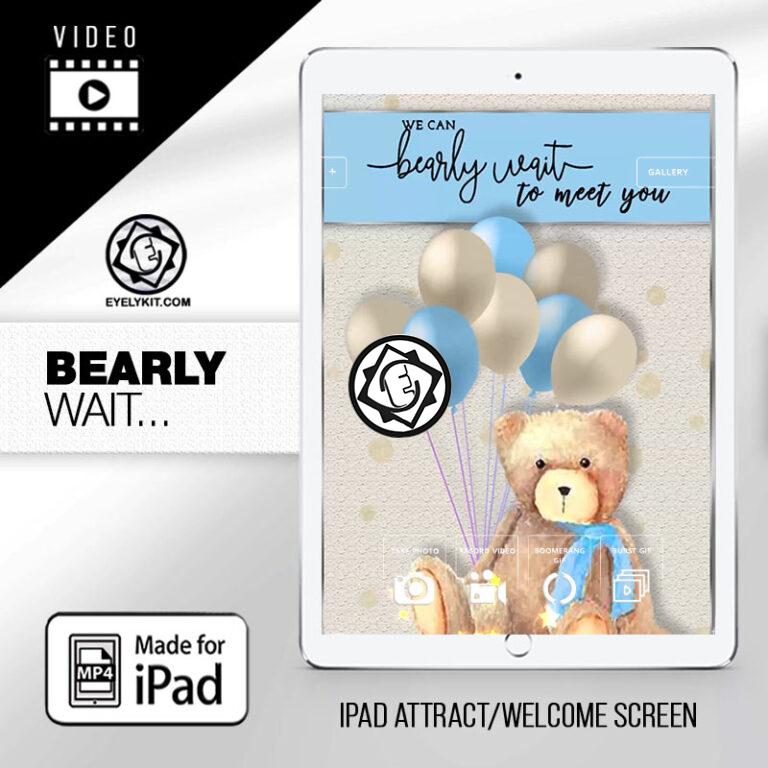 Photo Booth Baby Shower IPAD-VERSION-ANIMATION-PHOTOBOOTH-FREE-bearly-wait