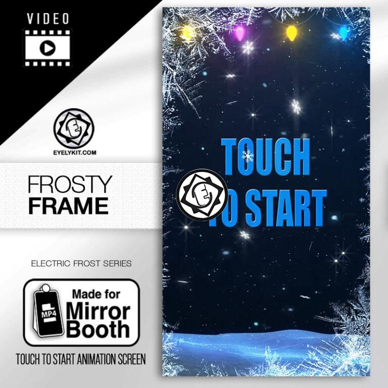 32 magic mirror christmas animations countdowns MIRROR-VERSION-ANIMATION-PHOTOBOOTH-FREEfrosty-frame-t2s