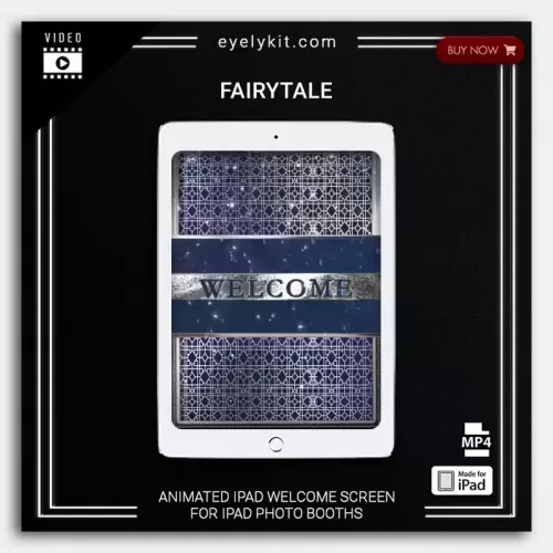 silver ipad welcome screens fairytale-ipad-animation-welcome-greet-screen-photo-booth