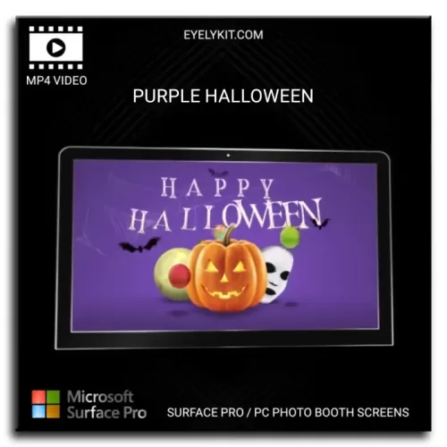 halloween surface pro screens surface-pro-pc-photo-booth-animated-screens-purple-halloween