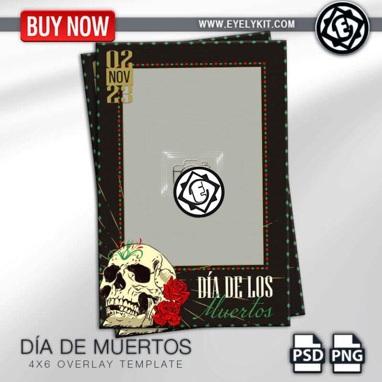 day of dead overlay templates OVERLAY-PHOTOBOOTH-ANIMATION-IPAD-MIRROR-FREE-DIA-DE-MUERTOS-1PICP