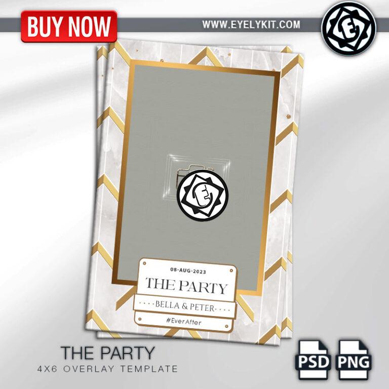 white and gold overlay templates OVERLAY-PHOTOBOOTH-ANIMATION-IPAD-MIRROR-FREE-the-party-1pic-p