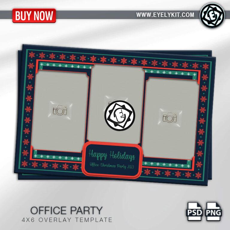 Christmas Mirror Booth Template OVERLAY-PHOTOBOOTH-ANIMATION-IPAD-MIRROR-FREE-3pic-p-office-party