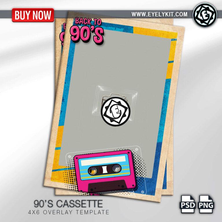 90s themed photo booth template OVERLAY-PHOTOBOOTH-ANIMATION-IPAD-MIRROR-FREE-90S-CASSETTE-1PICP