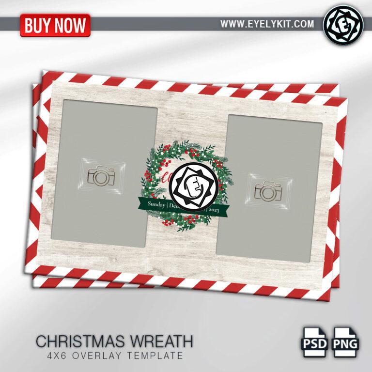 CHRISTMAS OVERLAY OVERLAY-PHOTOBOOTH-ANIMATION-IPAD-MIRROR-FREE-CHRISTMAS-WREATH-2PICP