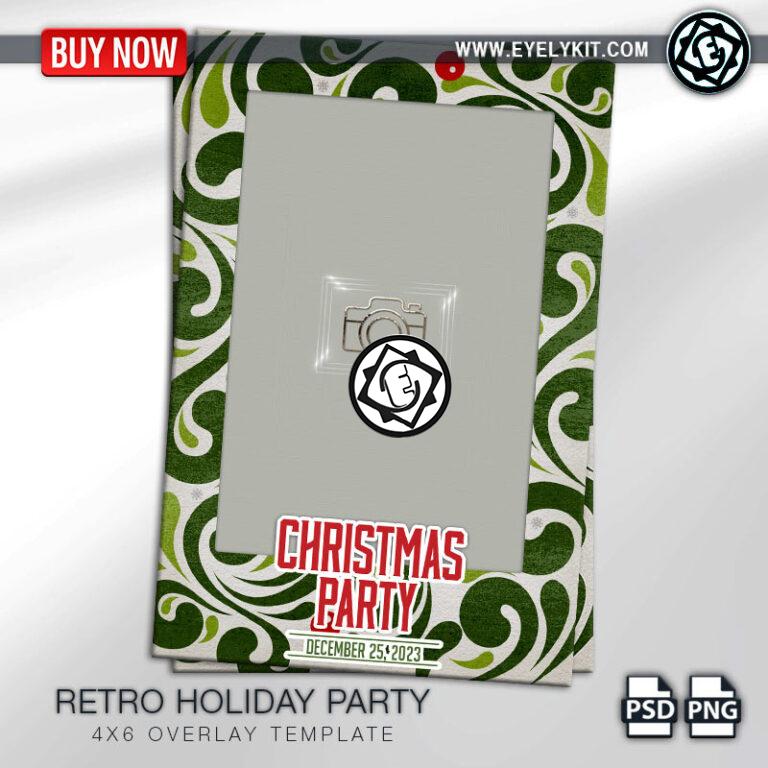 mirror me holiday templates vintage Christmas templates OVERLAY-PHOTOBOOTH-ANIMATION-IPAD-MIRROR-FREE-RETRO-HOLIDAY-PARTY-1PICP