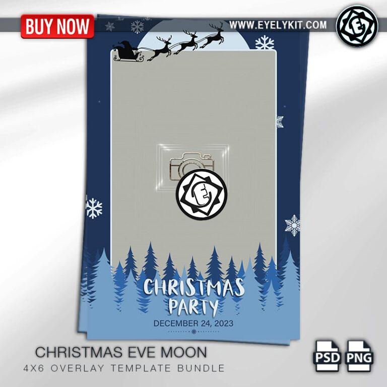 CHRISTMAS OVERLAY OVERLAY-PHOTOBOOTH-ANIMATION-IPAD-MIRROR-FREE-XMAS-EVE-MOON-1PICP