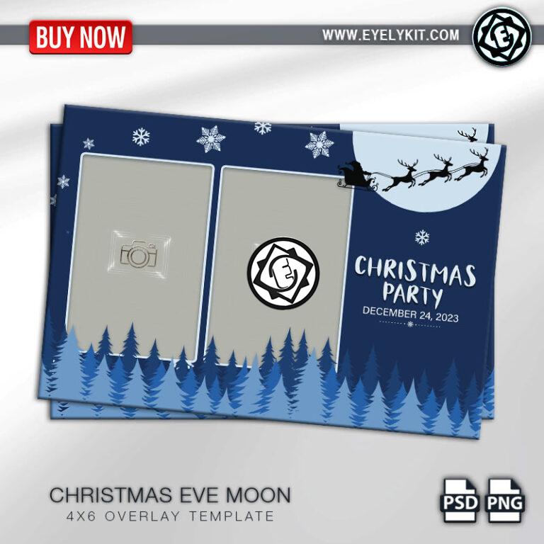 CHRISTMAS OVERLAY OVERLAY-PHOTOBOOTH-ANIMATION-IPAD-MIRROR-FREE-XMAS-EVE-MOON-2PIC-P