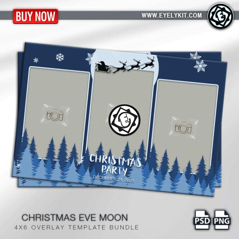 CHRISTMAS OVERLAY OVERLAY-PHOTOBOOTH-ANIMATION-IPAD-MIRROR-FREE-XMAS-EVE-MOON-3PICP