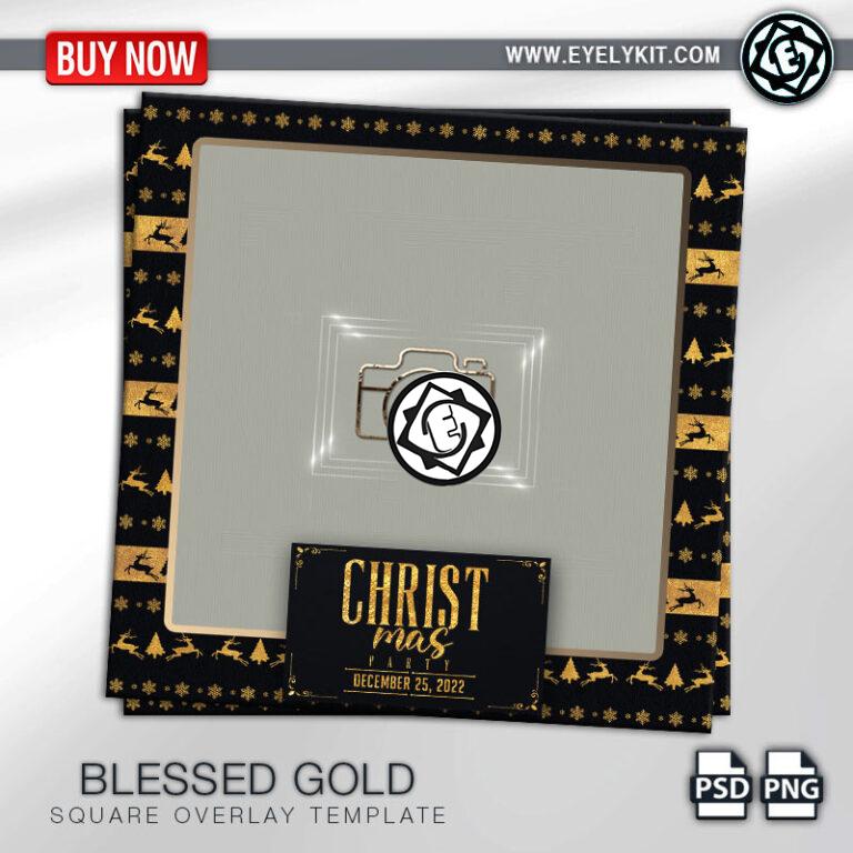 SQUARE PHOTOBOOTH OVERLAY OVERLAY-PHOTOBOOTH-ANIMATION-IPAD-MIRROR-FREE-blessed-gold-square