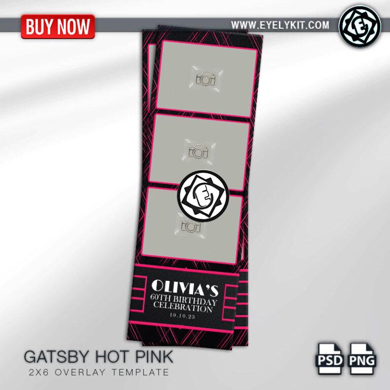 hot pink gatsby photo booth strip OVERLAY-PHOTOBOOTH-ANIMATION-IPAD-MIRROR-FREE-gatsby-hot-pink-2x6