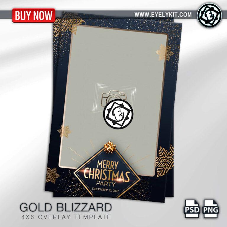 Elegant Christmas Photo Booth Template template OVERLAY-PHOTOBOOTH-ANIMATION-IPAD-MIRROR-FREE-gold-blizzard-1picp