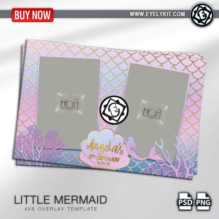 little mermaid magic mirror template OVERLAY-PHOTOBOOTH-ANIMATION-IPAD-MIRROR-FREE-little-mermaid-2picp