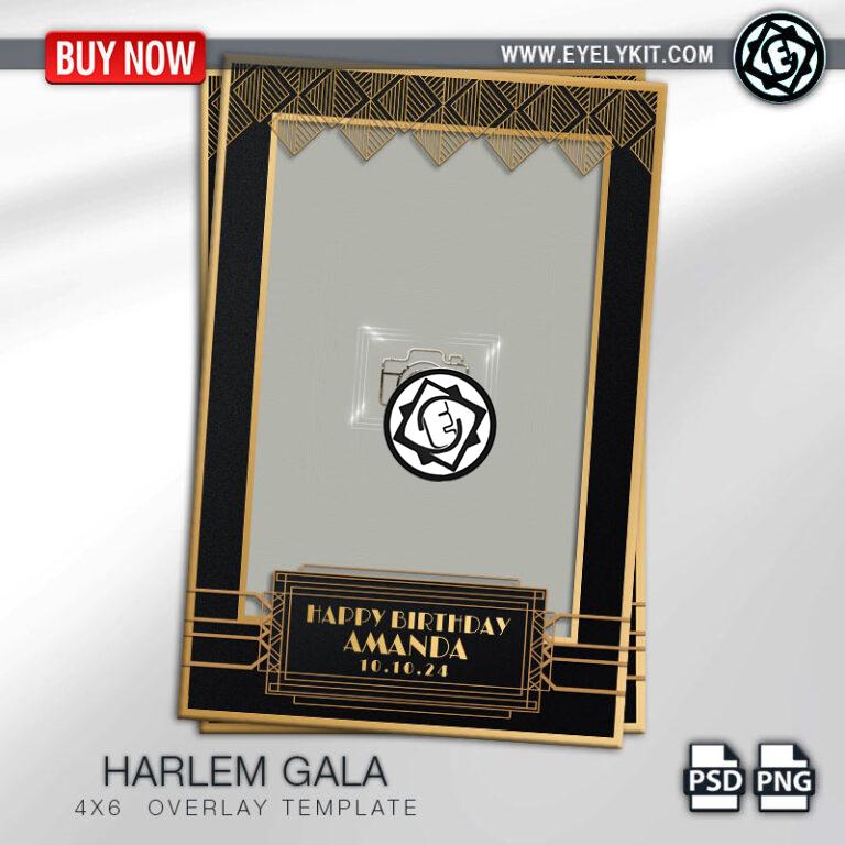 Harlem Theme photo booth template OVERLAY-SERIES-PHOTOBOOTH-FREE-EYELYKIT-HARLEM-GALA-1PICP