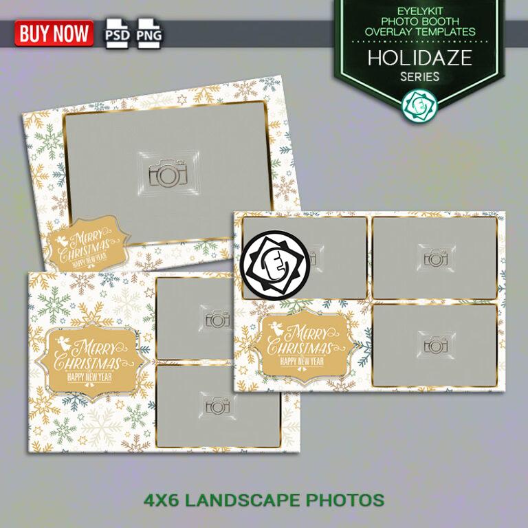 gold christmas overlay templates OVERLAY-SERIES-PHOTOBOOTH-FREE-EYELYKIT-HOILDAZE-LANDSCAPE