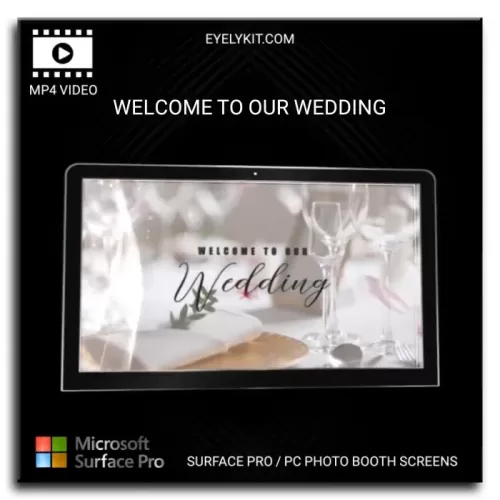 wedding surface pro screens surface-pro-pc-photo-booth-animated-screens-welcome-to-our-wedding-2