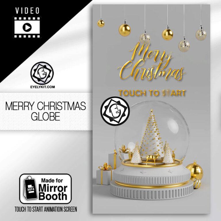 Mirror Booth Start Screens MIRROR-VERSION-ANIMATION-PHOTOBOOTH-FREEmerry-christmas-globe