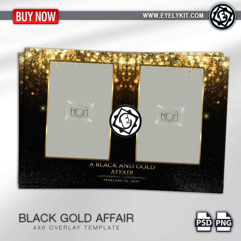 black gold overlays templates OVERLAY-PHOTOBOOTH-ANIMATION-IPAD-MIRROR-FREE-BLACK-GOLD-AFFAIR-2PICP