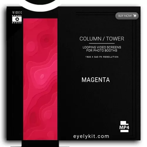 COLUMN-PILLAR-TOWER-VIDEO-column-tower-screens-FOR-PHOTO-BOOTHS-EYELYKIT-MAGENTA