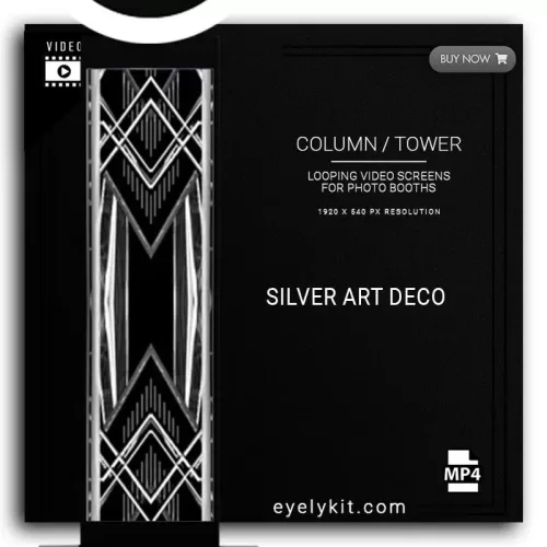 COLUMN-PILLAR-TOWER-VIDEO-column-tower-screens-FOR-PHOTO-BOOTHS-EYELYKIT-SILVER-ART-DECO