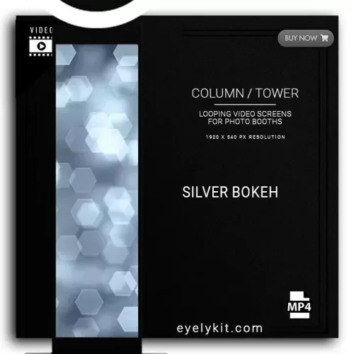 COLUMN-PILLAR-TOWER-VIDEO-column-tower-screens-FOR-PHOTO-BOOTHS-EYELYKIT-SILVER-BOKEH