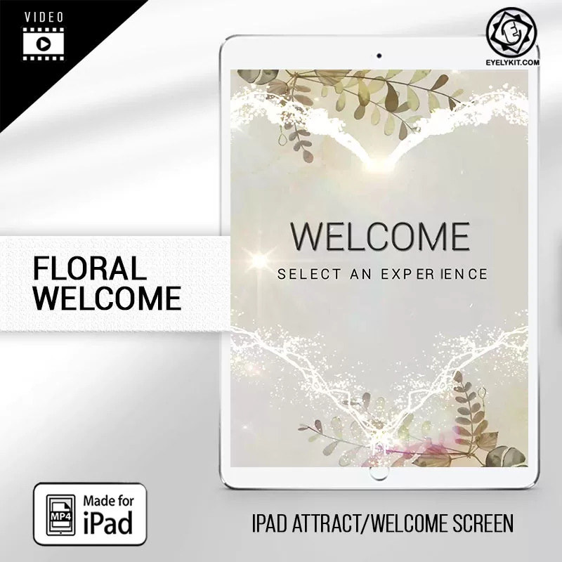 iPad Photo Booth Screen-PHOTOBOOTH-FREE-floral-welcome-t2s