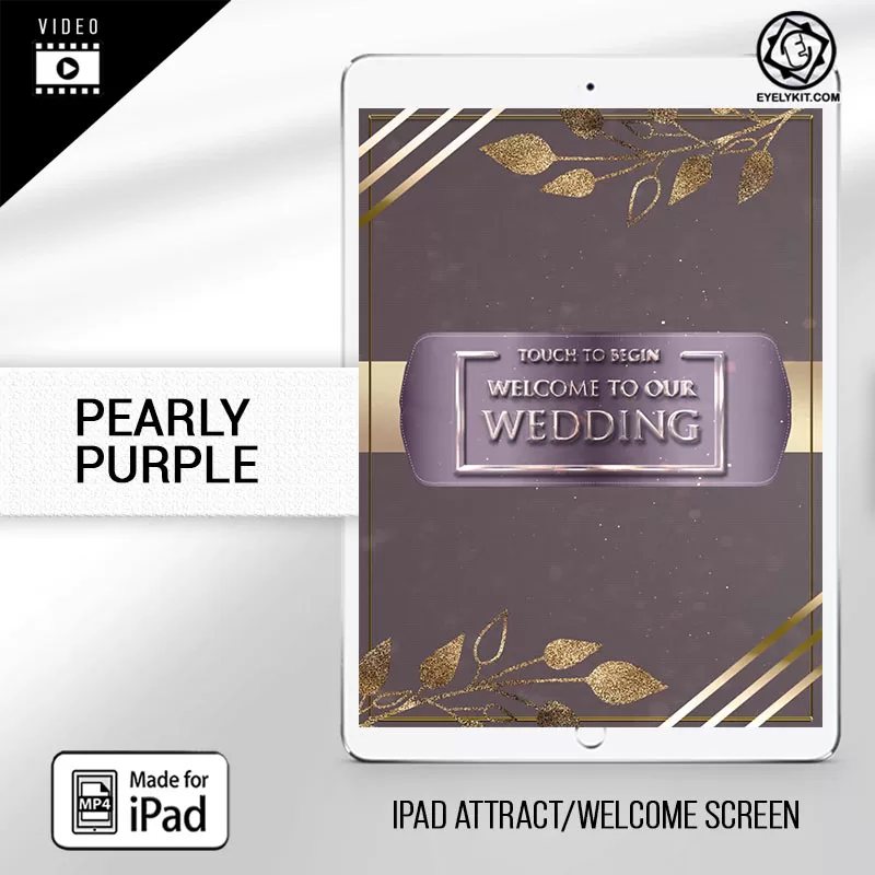 wedding ipad welcome screens iPad Photo Booth Screen-ANIMATION-PHOTOBOOTH-FREE-pearly-purple