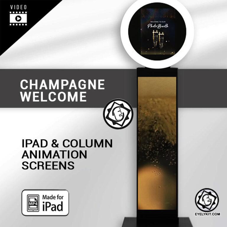 IPAD-column-ANIMATION-PHOTOBOOTH-FREE-champagne-welcome