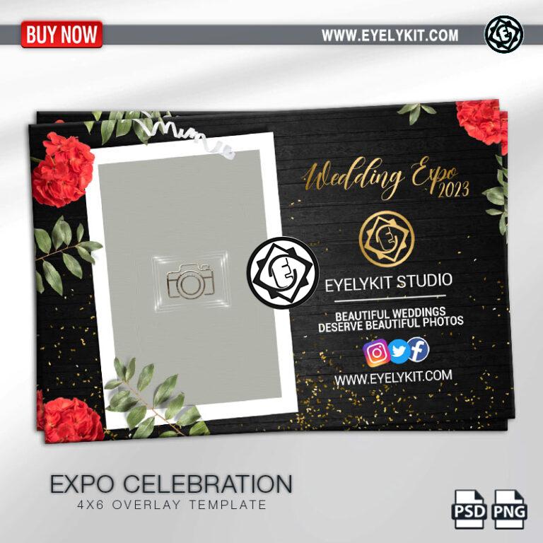 wedding expo overlay templates OVERLAY-PHOTOBOOTH-ANIMATION-IPAD-MIRROR-FREE-1PIC-P-WEDDINGEXPO-CELEBRATION