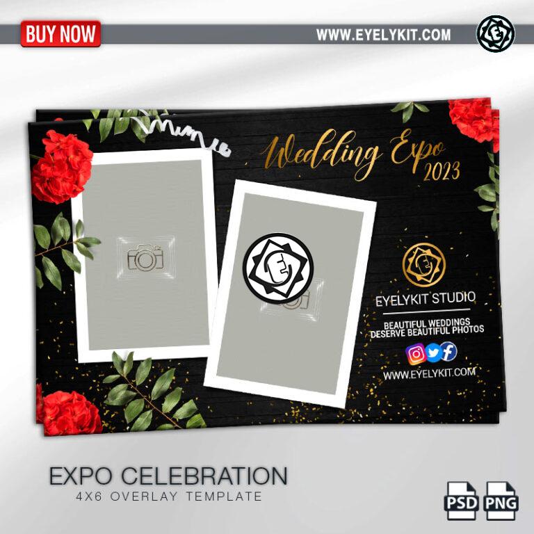 photobooth overlay template OVERLAY-PHOTOBOOTH-ANIMATION-IPAD-MIRROR-FREE-2PIC-P-WEDDINGEXPO-CELEBRATION