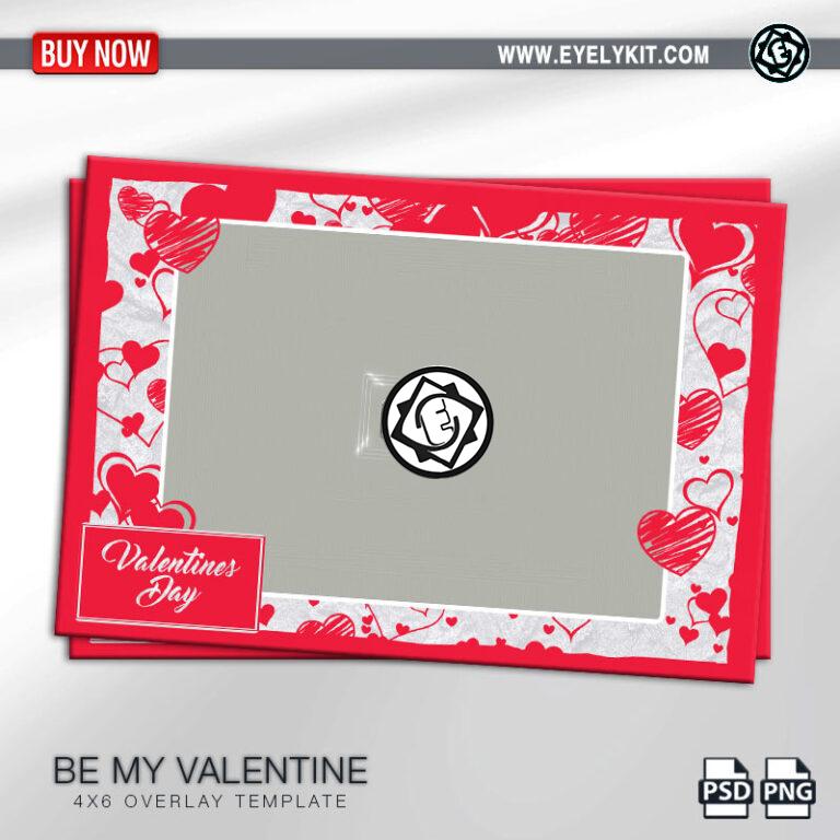 Valentine Overlay Template OVERLAY-PHOTOBOOTH-ANIMATION-IPAD-MIRROR-FREE-BE-MY-VALENTINE-1PICL