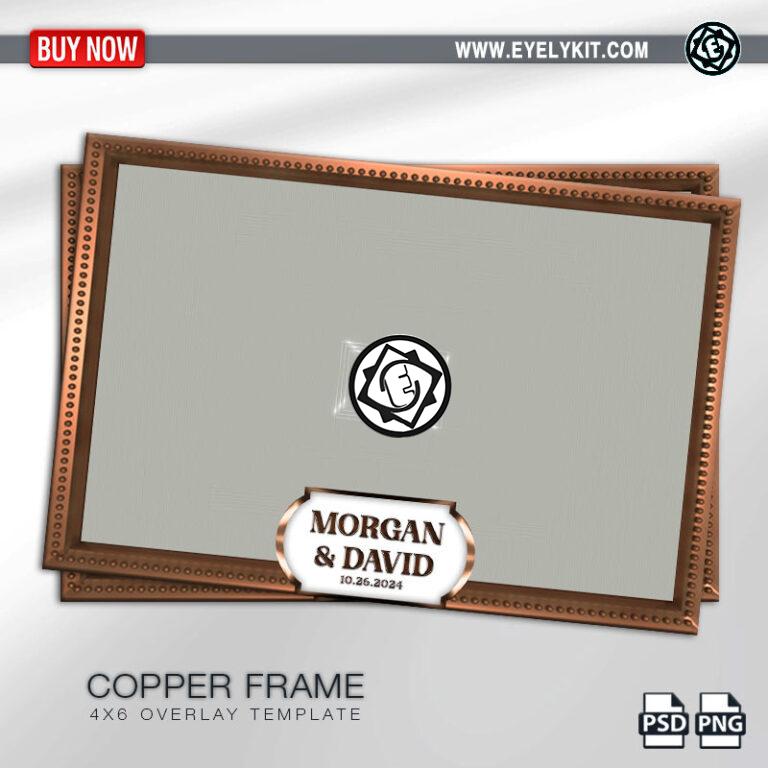 touchpix templates OVERLAY-PHOTOBOOTH-ANIMATION-IPAD-MIRROR-FREE-COPPER-FRAME-1PIC-L