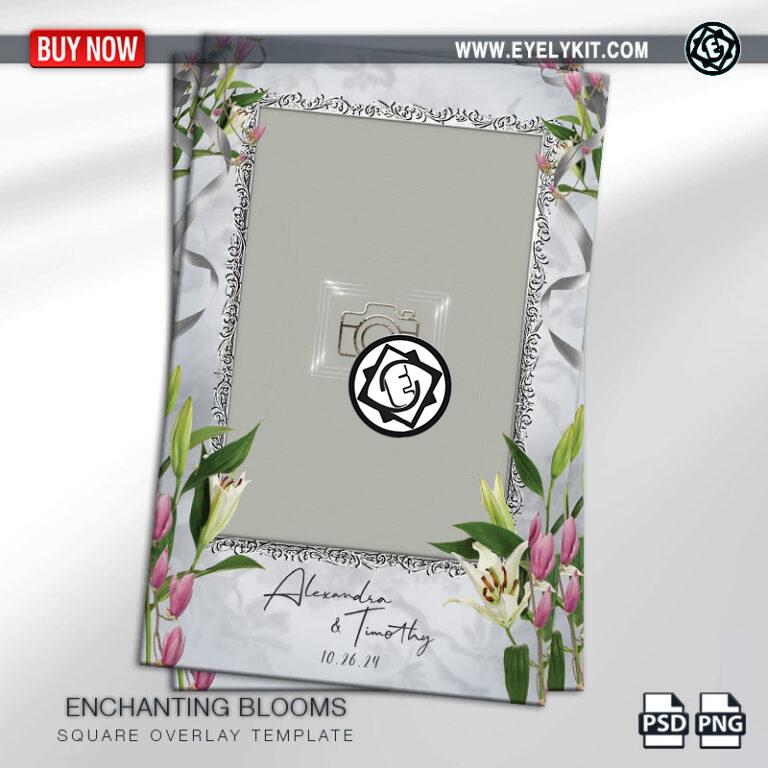 32 beautiful photobooth templates OVERLAY-PHOTOBOOTH-ANIMATION-IPAD-MIRROR-FREE-ENCHANTING-BLOOMS-1PIC-P