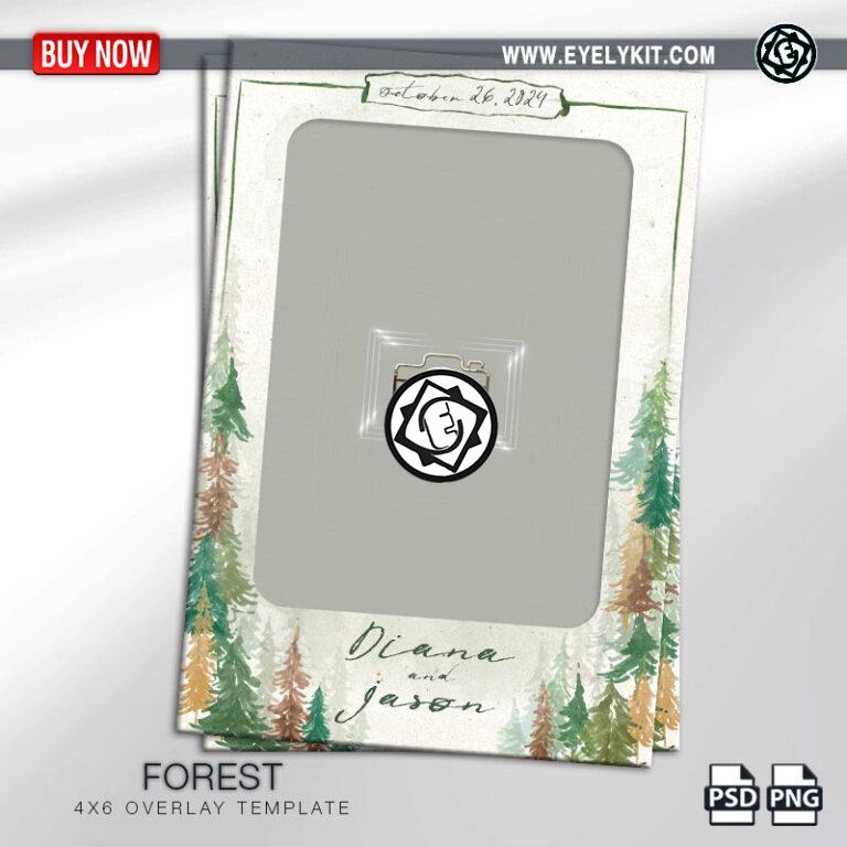 12 Stunning nature templates OVERLAY-PHOTOBOOTH-ANIMATION-IPAD-MIRROR-FREE-FOREST-1PIC-P