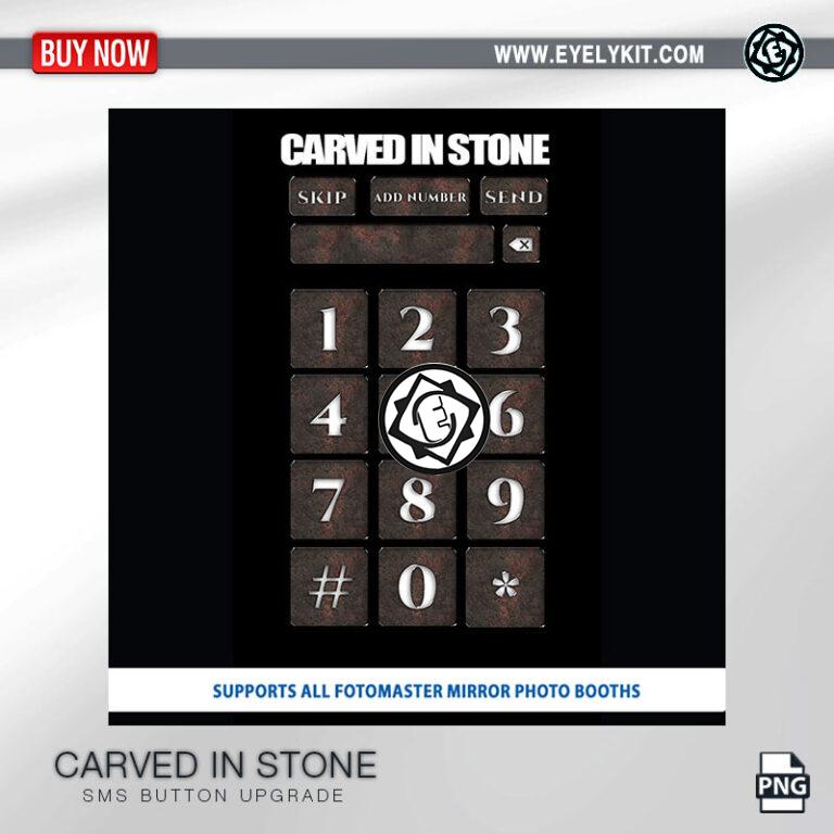 Fotomaster SMS Buttons OVERLAY-PHOTOBOOTH-ANIMATION-IPAD-MIRROR-FREE-SMS-BUTONS-CARVED-IN-STONE